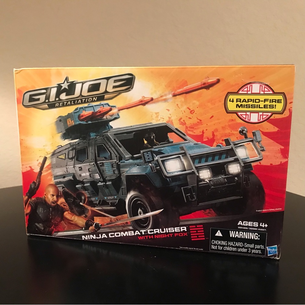 G.I.Joe Ninja Combat Cruiser “Night Fox”